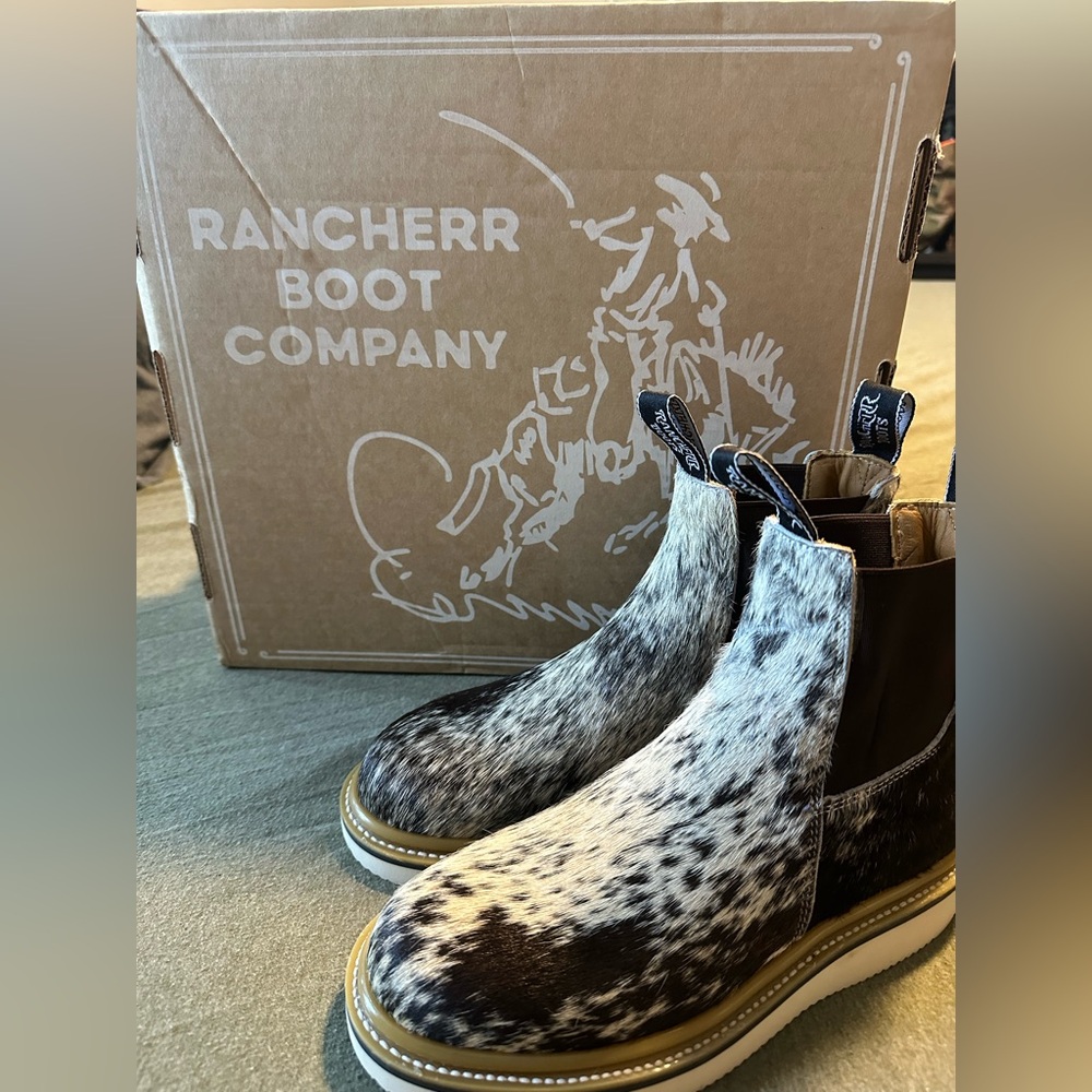 Women's Rancherr Cowhide Lechera Boots